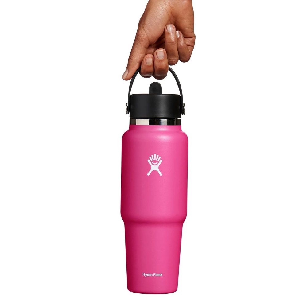 Hydro Flask 32oz Wide Mouth Water Bottle Flex Straw Cap New - Picture 3 of 3